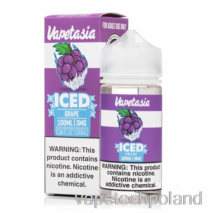 Vape Pen Mrożone Winogrona - Vapetasia - 100ml 6mg